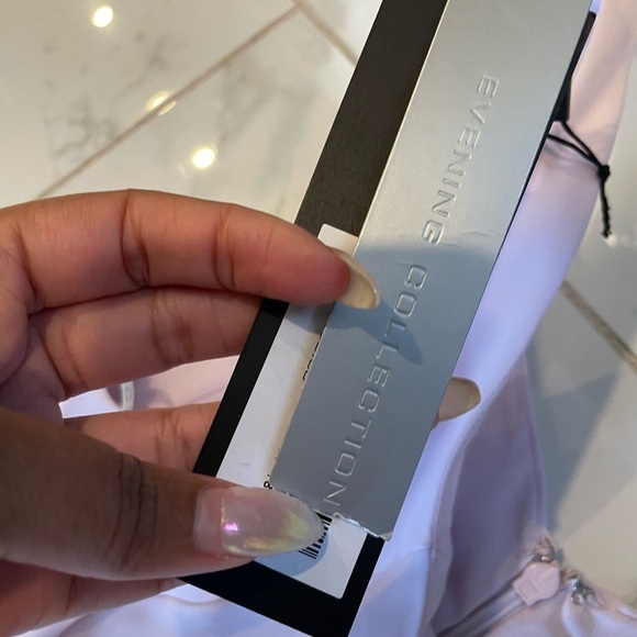 Halston Heritage Lilac evening collection dress - Picture 5 of 15